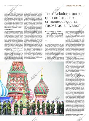 ABC MADRID 30-09-2022 página 23