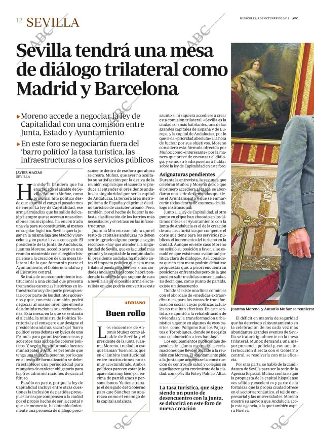 ABC SEVILLA 05-10-2022 página 12