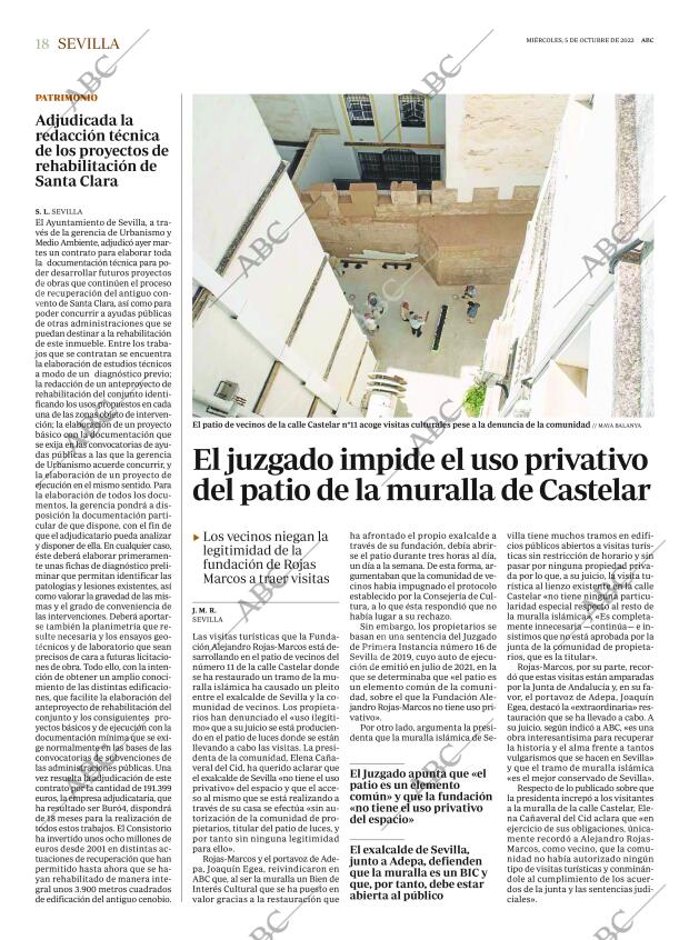 ABC SEVILLA 05-10-2022 página 18
