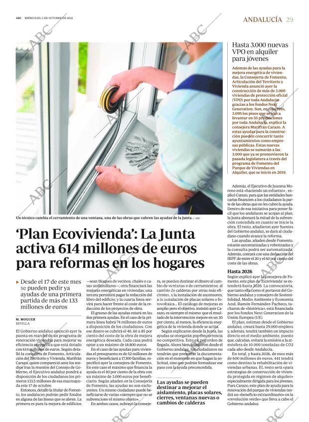 ABC SEVILLA 05-10-2022 página 29