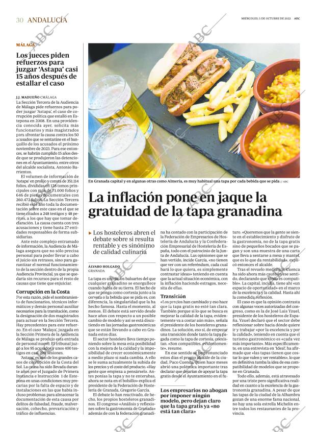 ABC SEVILLA 05-10-2022 página 30