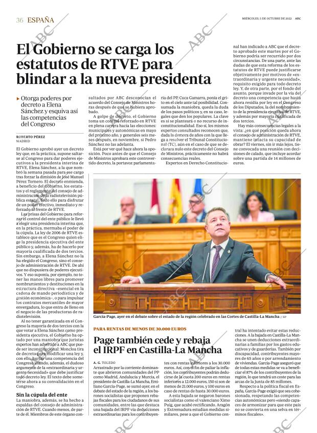 ABC SEVILLA 05-10-2022 página 36