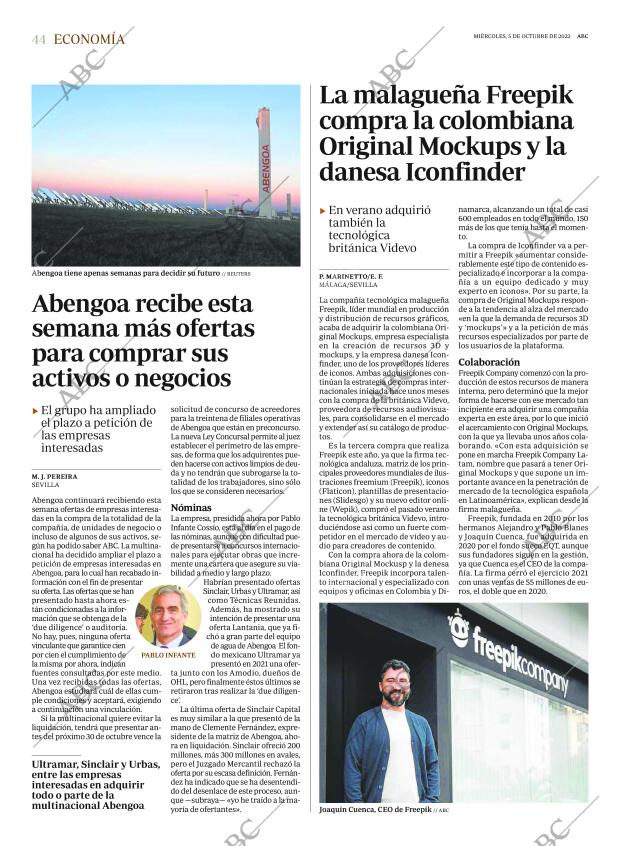 ABC SEVILLA 05-10-2022 página 44