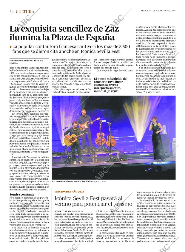 ABC SEVILLA 05-10-2022 página 54