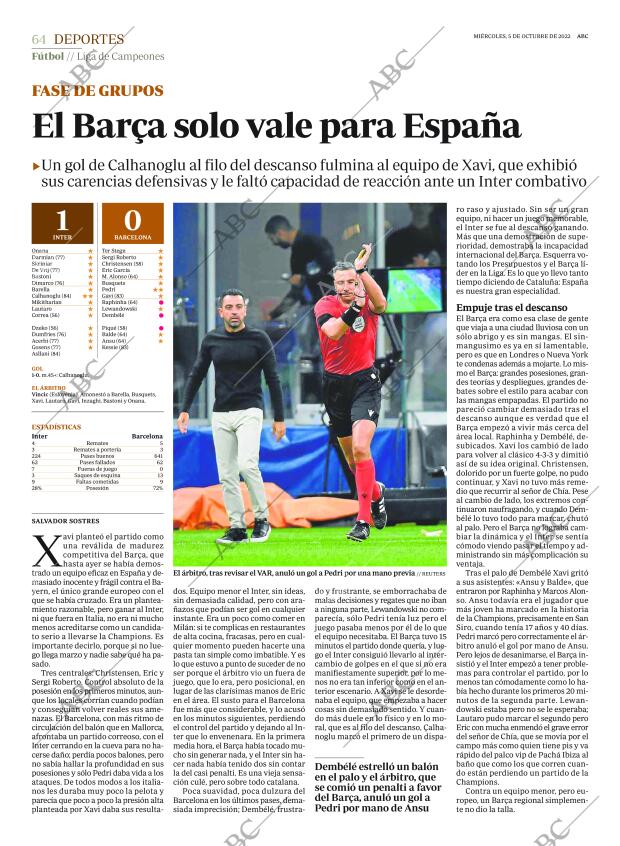 ABC SEVILLA 05-10-2022 página 64