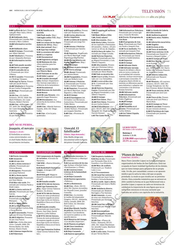 ABC SEVILLA 05-10-2022 página 71