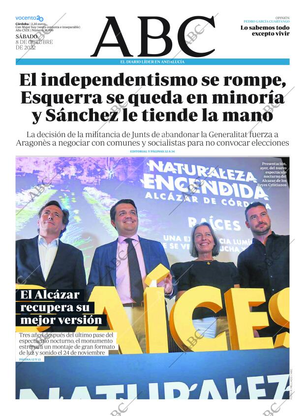 ABC CORDOBA 08-10-2022 página 1