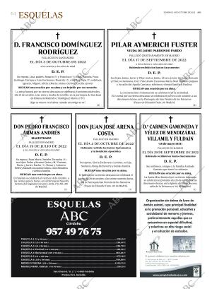 ABC CORDOBA 09-10-2022 página 64