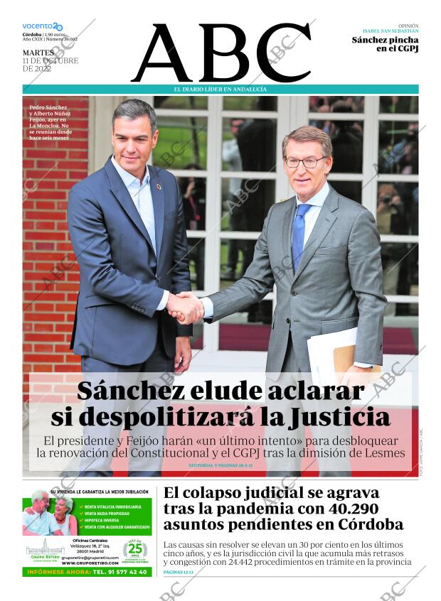 ABC CORDOBA 11-10-2022 página 1