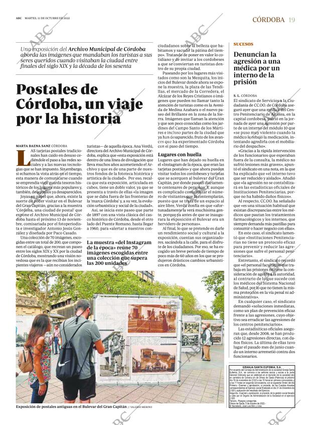 ABC CORDOBA 11-10-2022 página 19