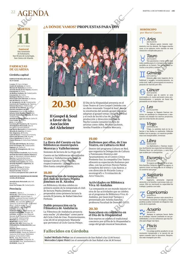 ABC CORDOBA 11-10-2022 página 22
