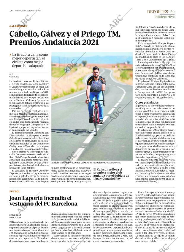 ABC CORDOBA 11-10-2022 página 59