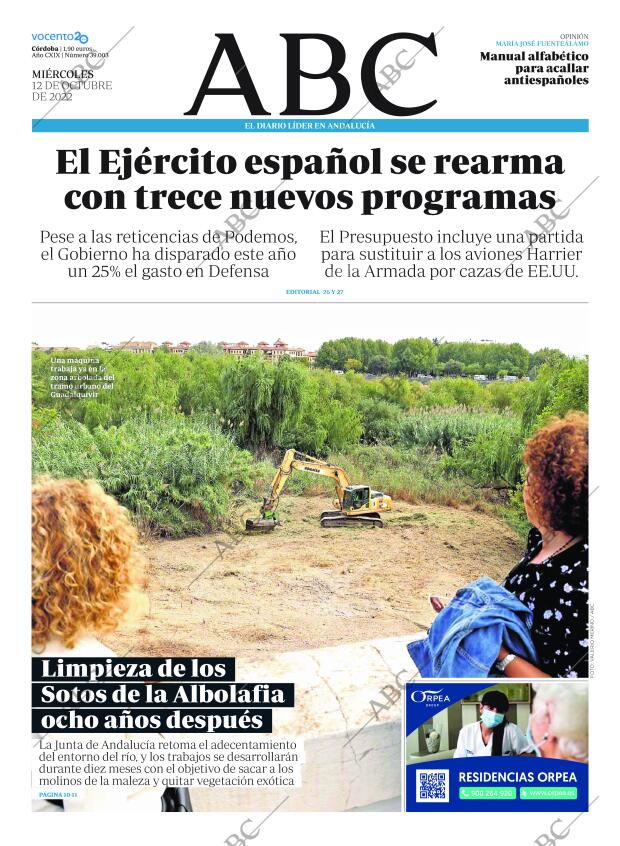 ABC CORDOBA 12-10-2022 página 1
