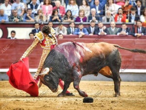 Corrida de toros de la Hispanidad con toros de Victoriano del Río y los teoreros...