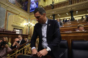 Sesión en el Congreso de los Diputados para dar <strong>cuenta</strong> de la...