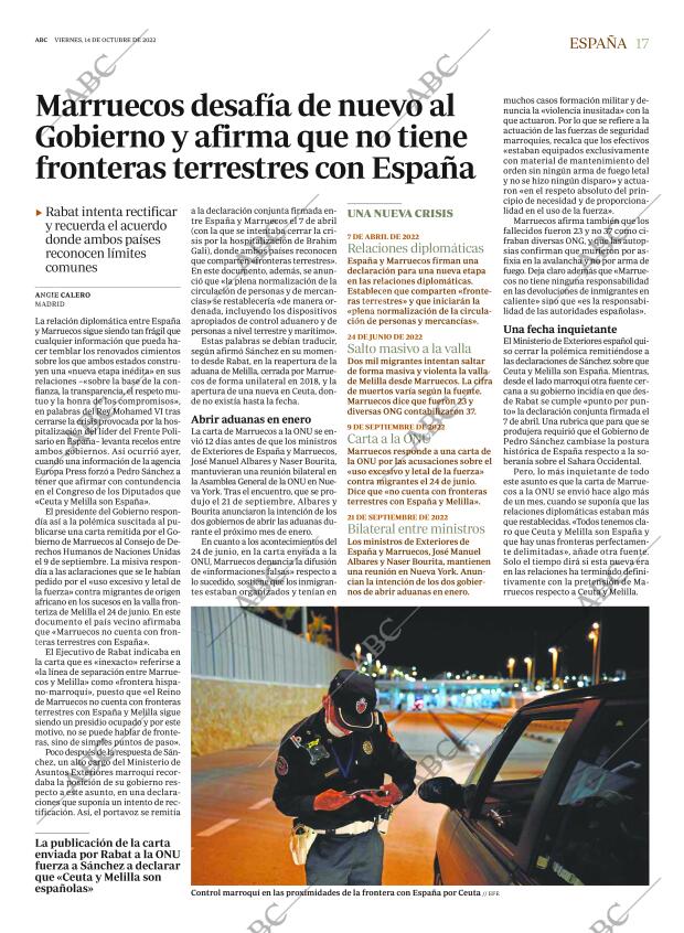 ABC MADRID 14-10-2022 página 17