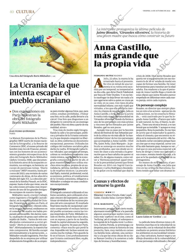 ABC MADRID 14-10-2022 página 40