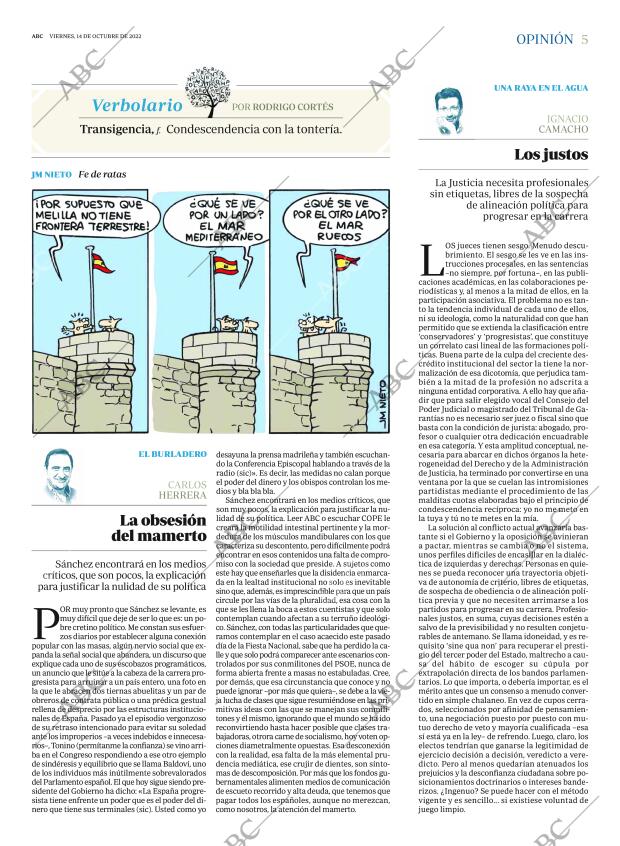 ABC MADRID 14-10-2022 página 5
