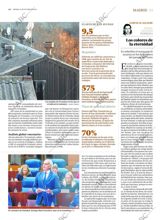 ABC MADRID 14-10-2022 página 53