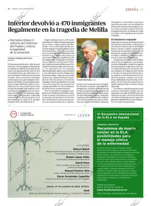 ABC MADRID 15-10-2022 página 19
