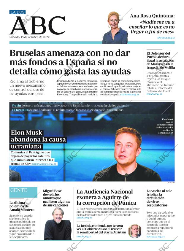 ABC MADRID 15-10-2022 página 2