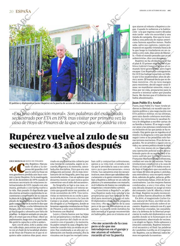 ABC MADRID 15-10-2022 página 20