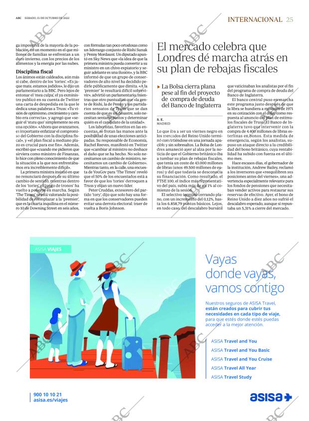 ABC MADRID 15-10-2022 página 25