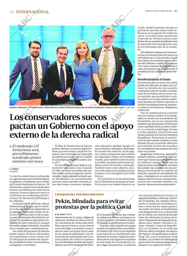 ABC MADRID 15-10-2022 página 26