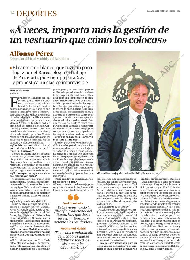 ABC MADRID 15-10-2022 página 42