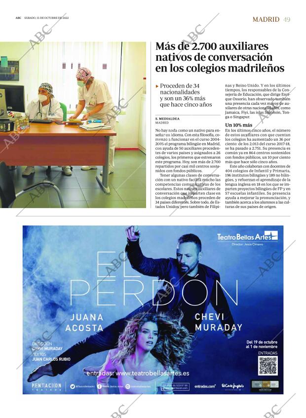 ABC MADRID 15-10-2022 página 49