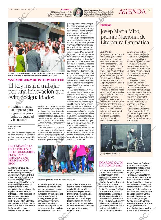 ABC MADRID 15-10-2022 página 53