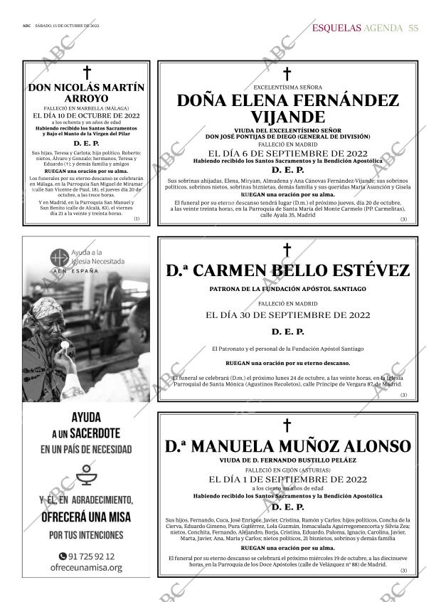 ABC MADRID 15-10-2022 página 55