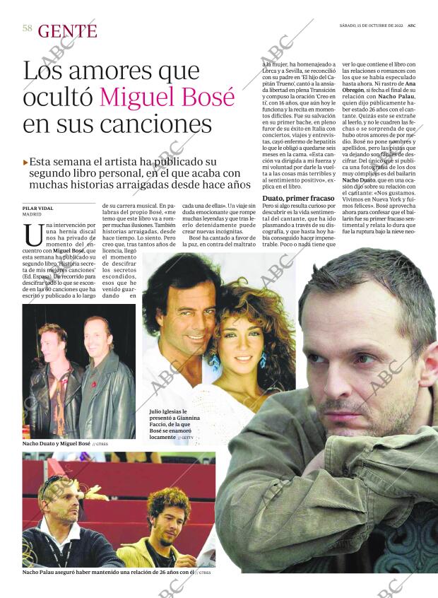 ABC MADRID 15-10-2022 página 58