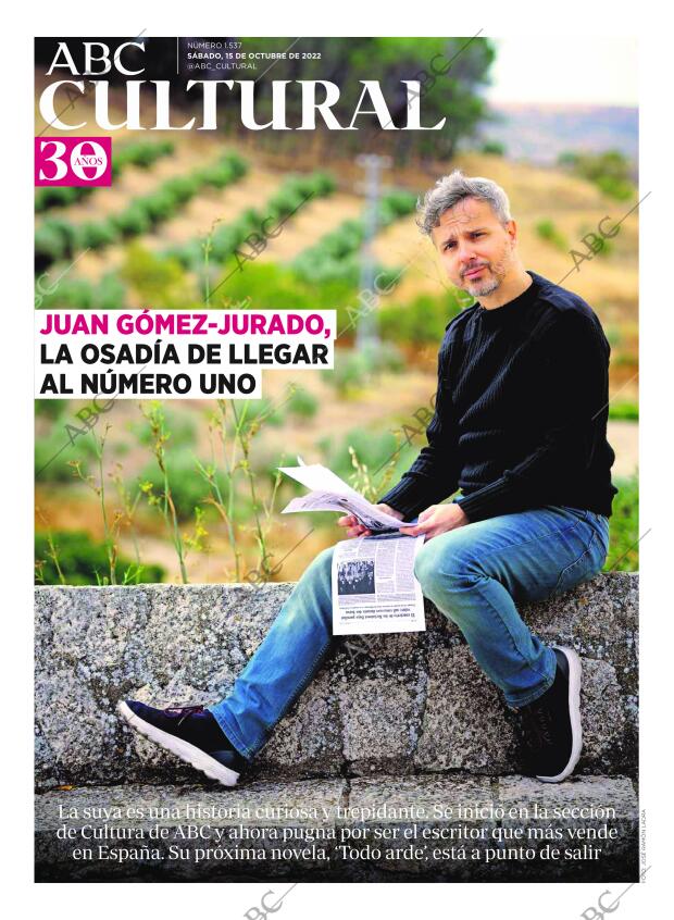 Juan Gómez-Jurado, el escritor que más vende en España, publica Todo arde