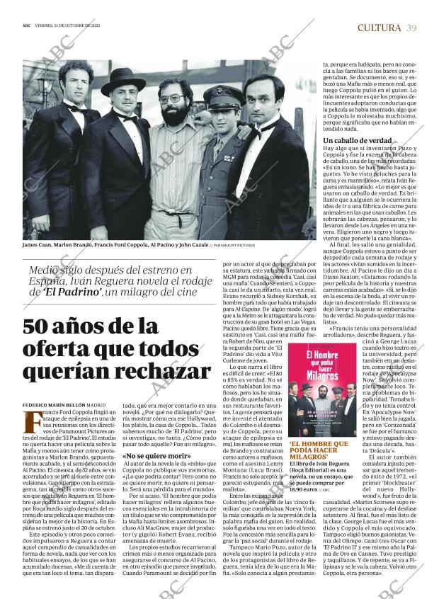 ABC MADRID 21-10-2022 página 39