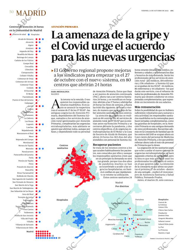 ABC MADRID 21-10-2022 página 50