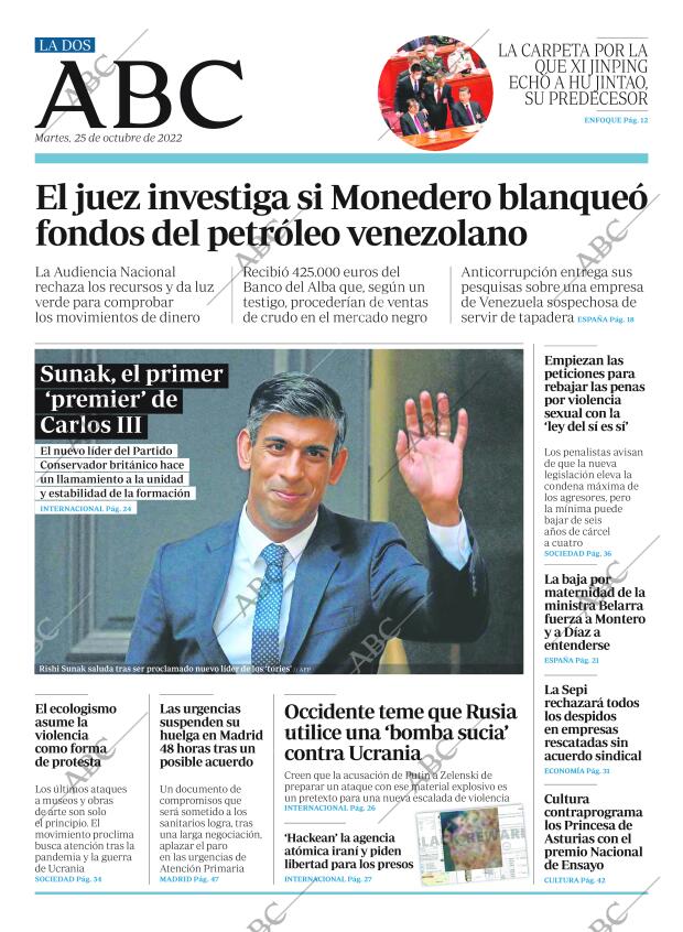 ABC MADRID 25-10-2022 página 2
