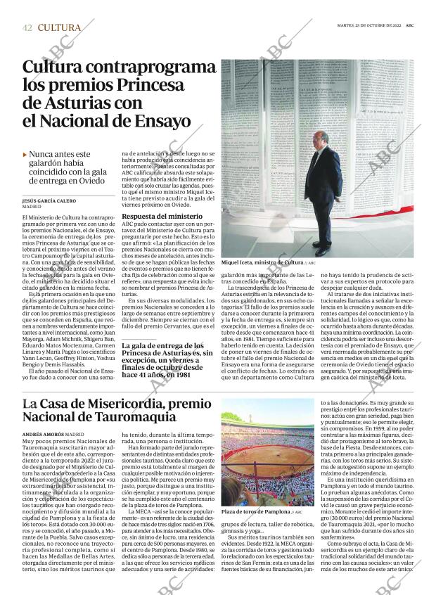 ABC MADRID 25-10-2022 página 42