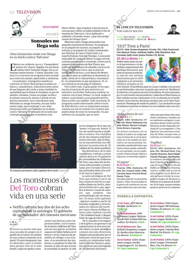 ABC MADRID 25-10-2022 página 62