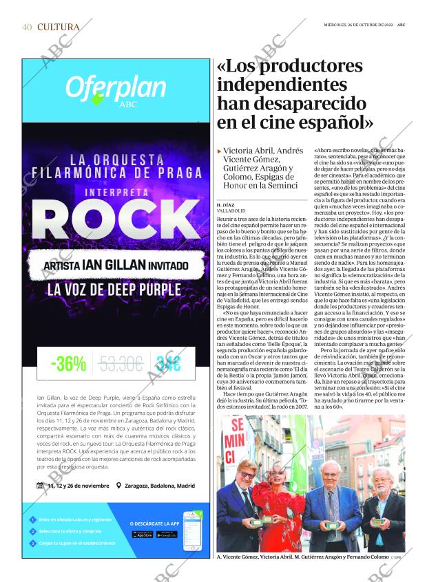 ABC MADRID 26-10-2022 página 40