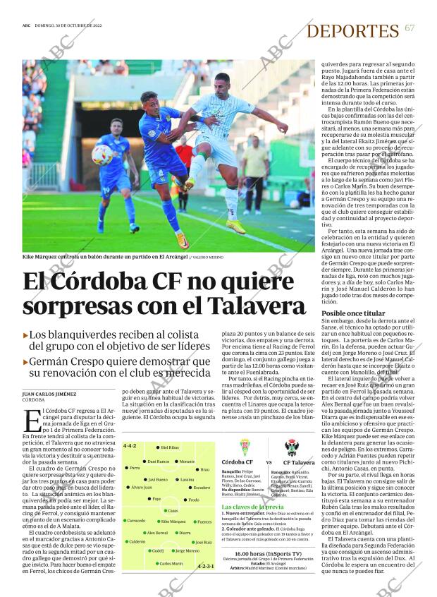 ABC CORDOBA 30-10-2022 página 67