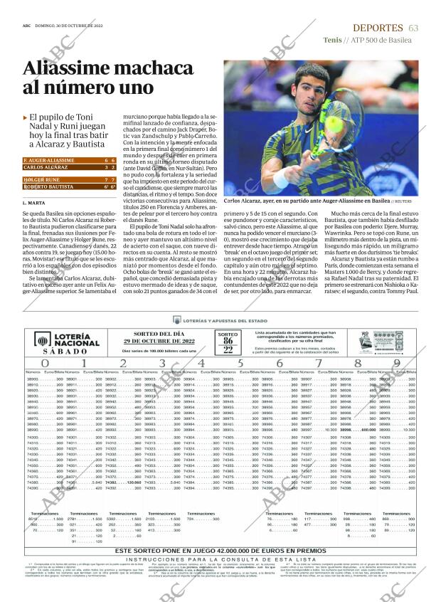 ABC MADRID 30-10-2022 página 63