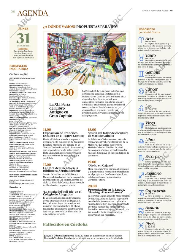 ABC CORDOBA 31-10-2022 página 28