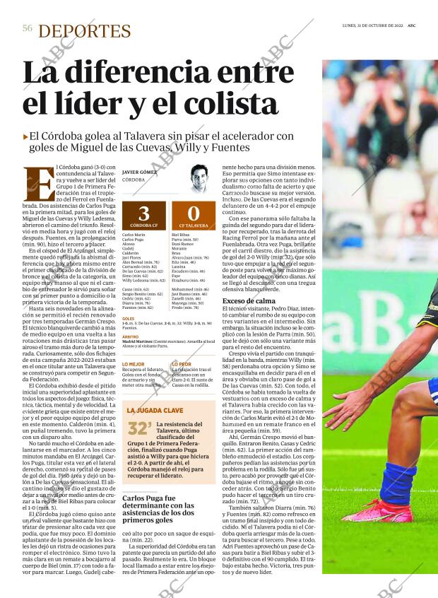 ABC CORDOBA 31-10-2022 página 56