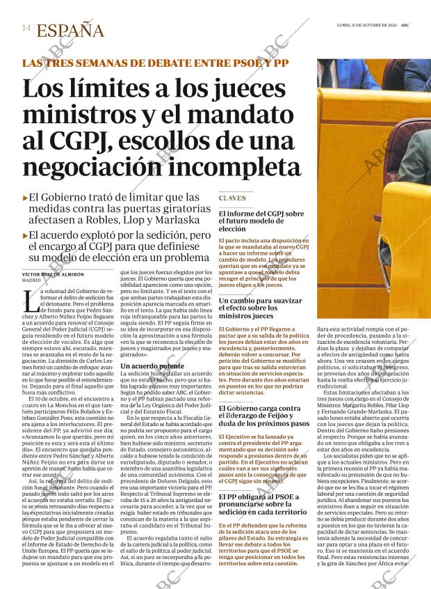 ABC MADRID 31-10-2022 página 14