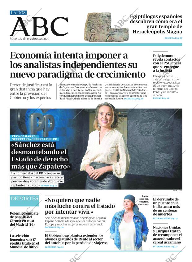 ABC MADRID 31-10-2022 página 2