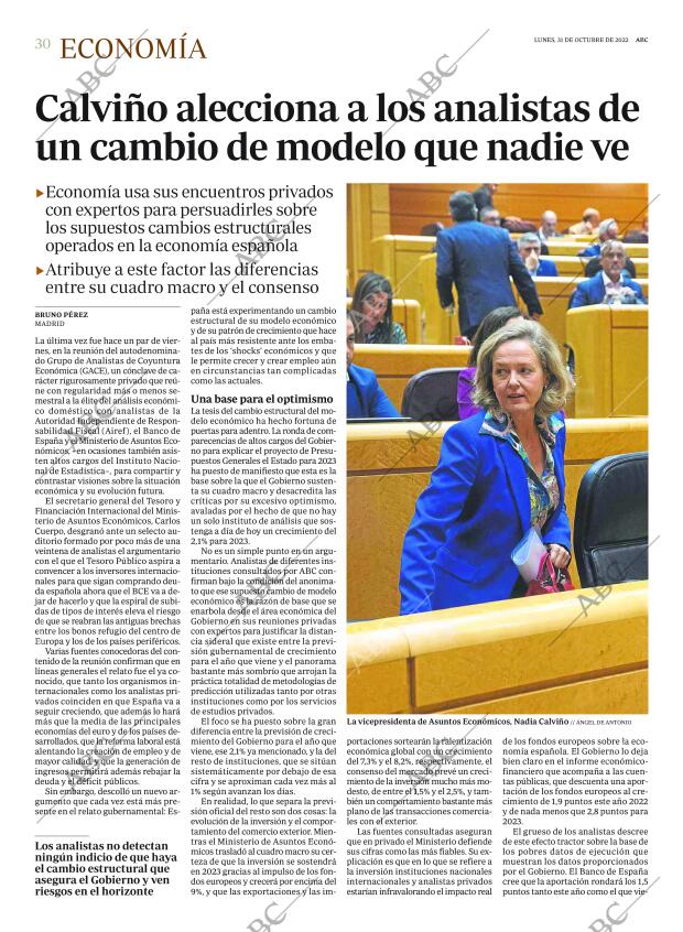 ABC MADRID 31-10-2022 página 30