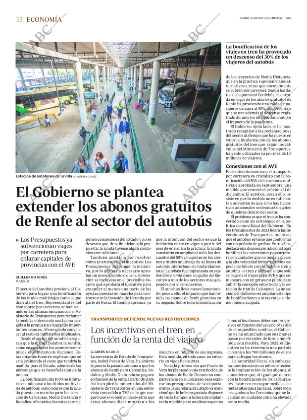 ABC MADRID 31-10-2022 página 32