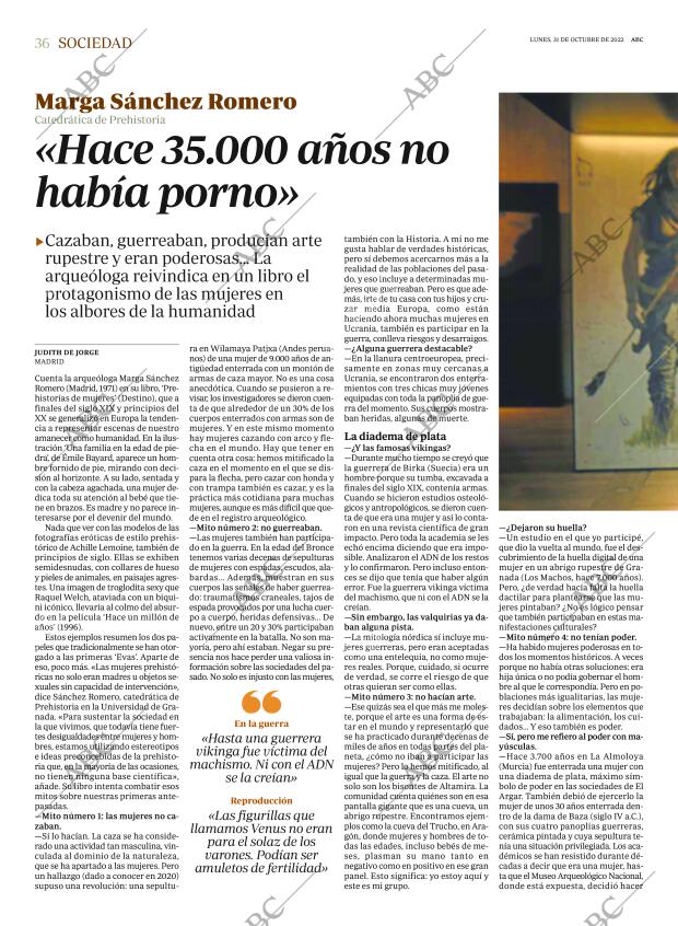 ABC MADRID 31-10-2022 página 36