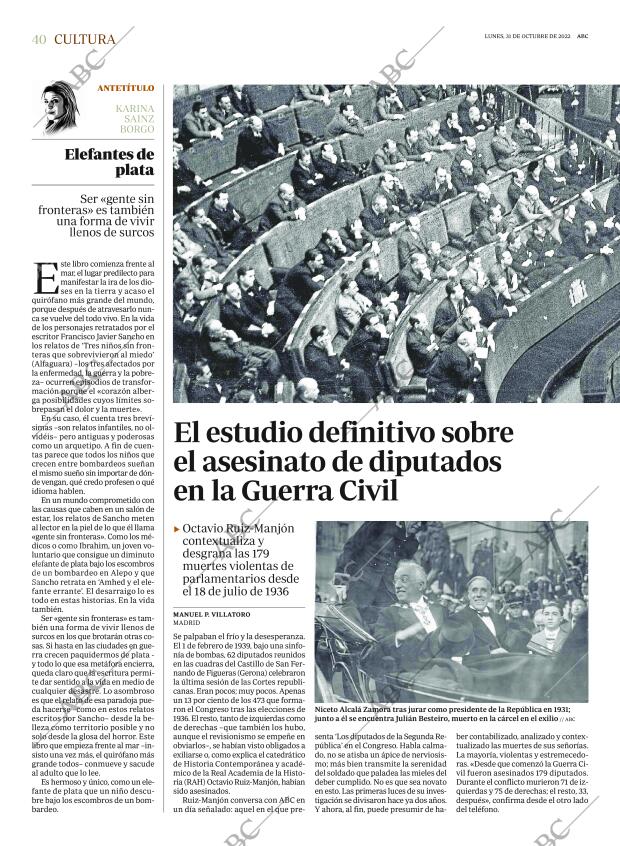 ABC MADRID 31-10-2022 página 40